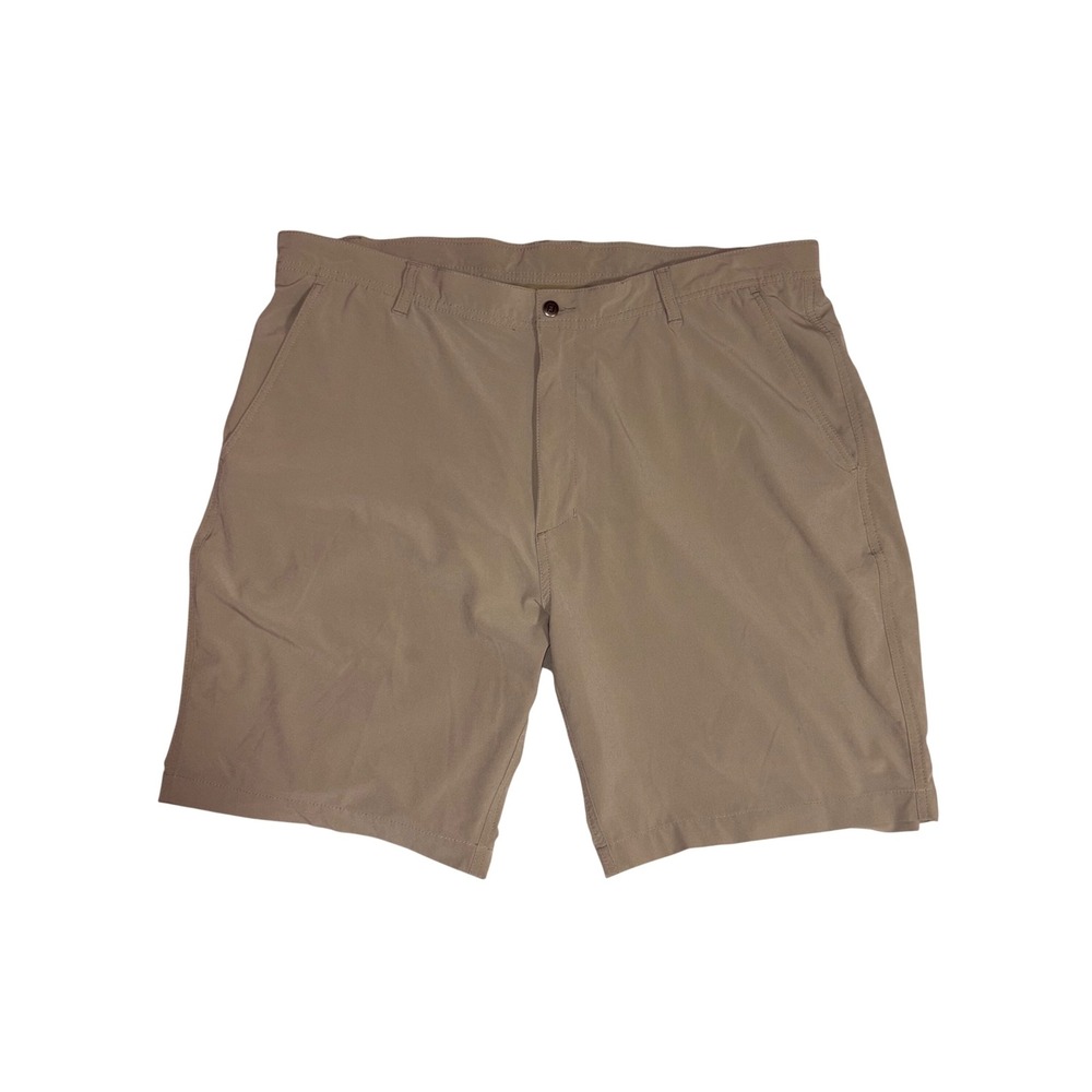 FOOTJOY FJ Chino Shorts Mens W40 Tan Performance Stretch Khaki Golf Tech